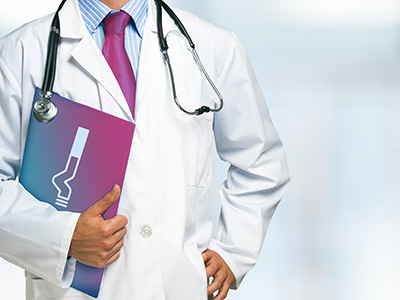 Chiedi al tuo medico supporto per smettere di fumare